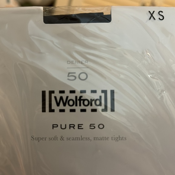 WOLFORD pure 50 denier XS black. - Picture 4 of 5